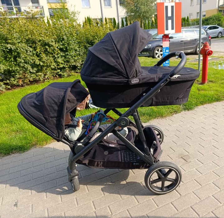 Cybex gazelle S / wózek podwójny / rok po roku / spacerówka i godndola