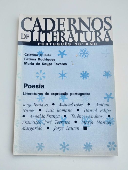 Cadernos de Literatura 10° Ano - poesias e textos de teatro