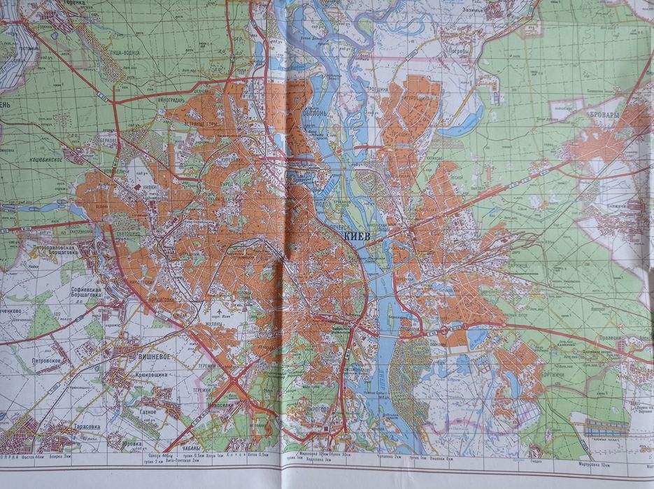 Топографические карты схемы планы областей Украины навигатор 1 км