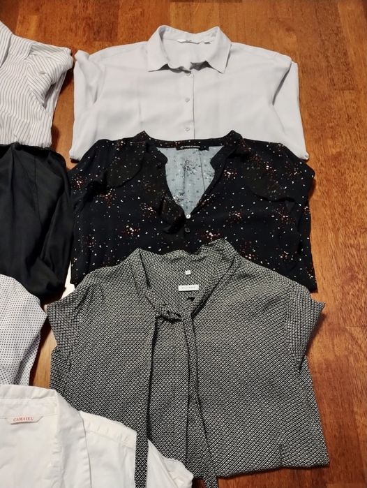 Mega zestaw bluzek do biura, eleganckie koszule