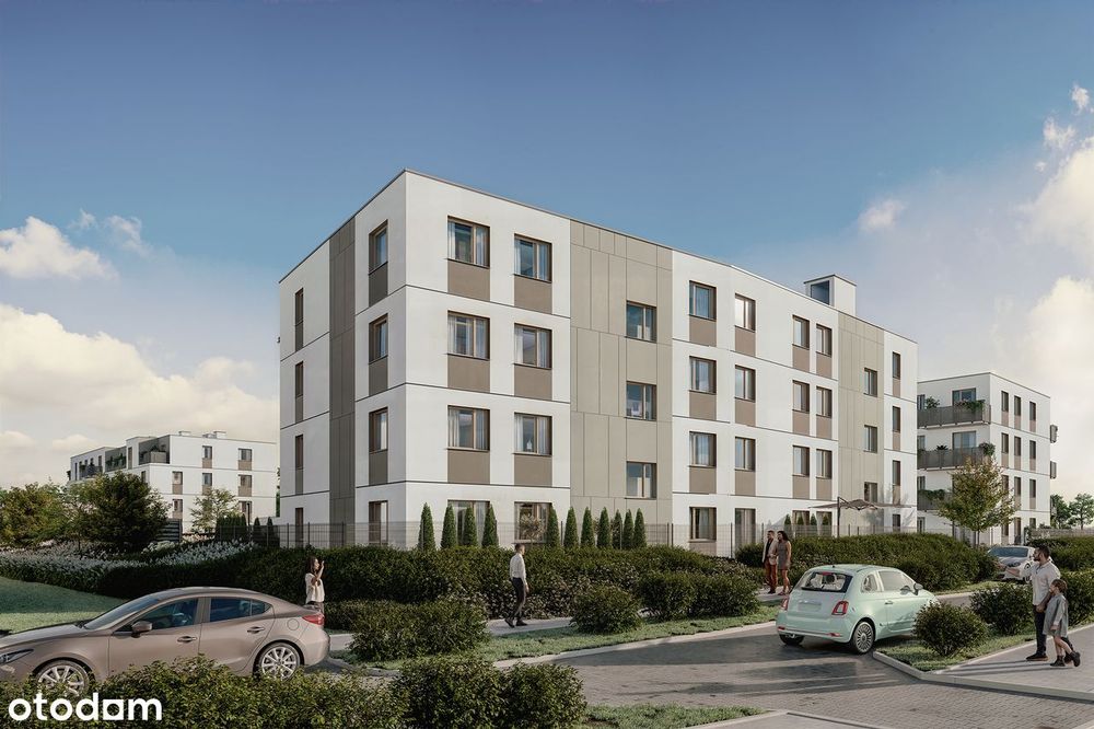 3-pokojowe mieszkanie 54m2 + balkon Bez Prowizji