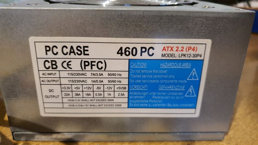 Fonte de alimentação 200w - computador de trabalho438774215591208961