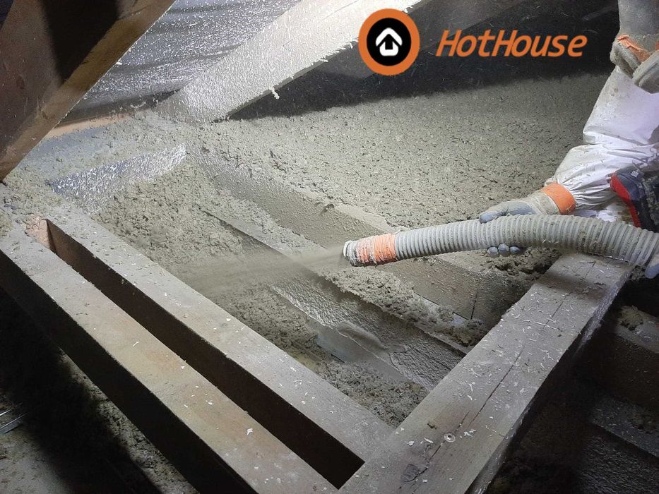 Ocieplenia, Izolacje poddaszy - Piana PUR, celuloza, wełna skalna