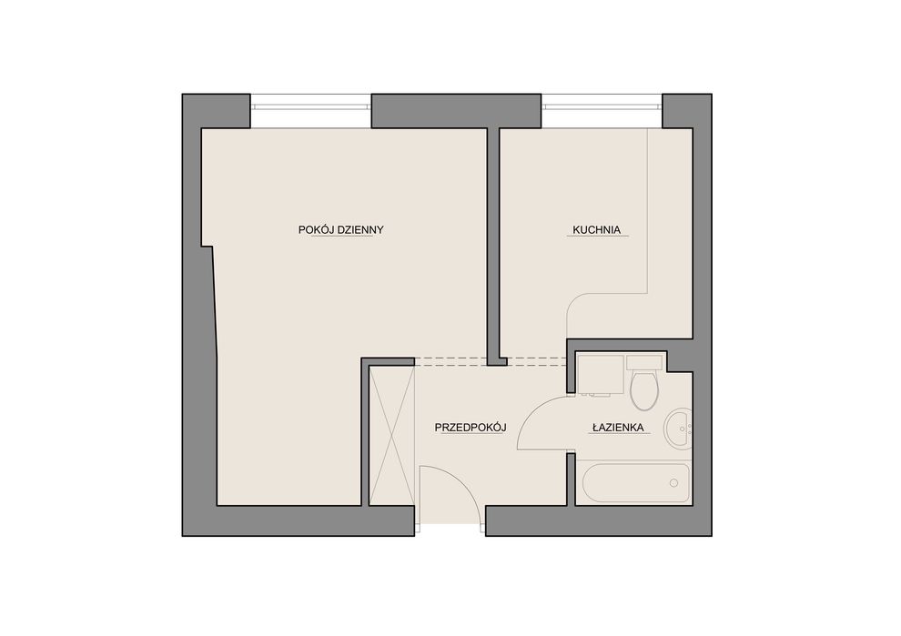 (REZERWACJA) Mieszkanie 31,5m2, Piastów ul. Harcerska - Bezpośrednio