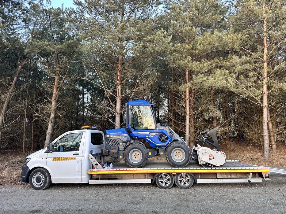 Mulczowanie działek i zarośli | Wynajem mulczera FAE z Multione 8.5 sk