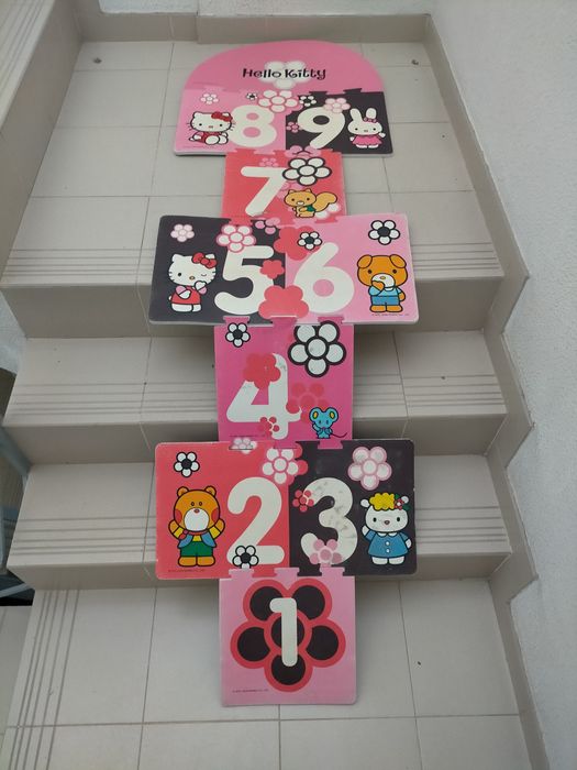 Tapete Jogo Hello Kitty
