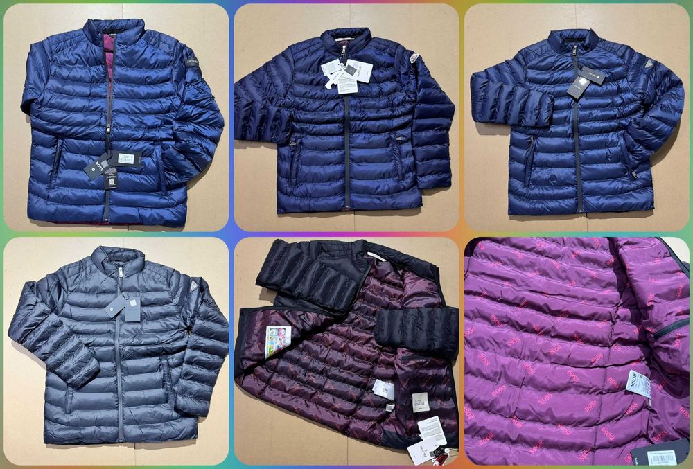 Kurtki męskie Hugo Boss kurtka S-XXL różne kolory nowe premium zimowe