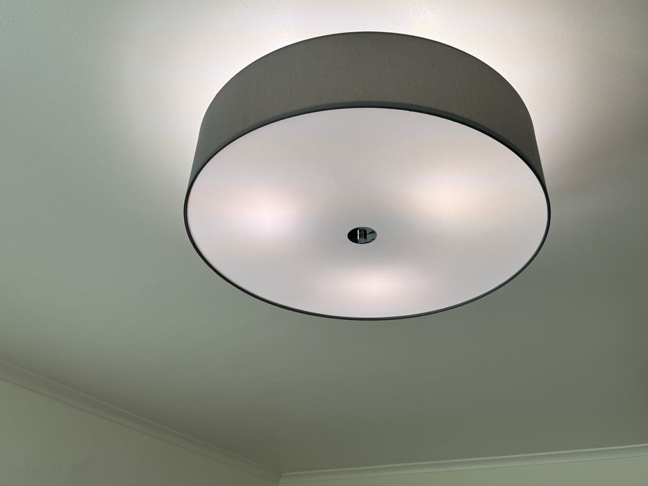 Candeeiro de teto Ø 60 cm 3 focos (E27)