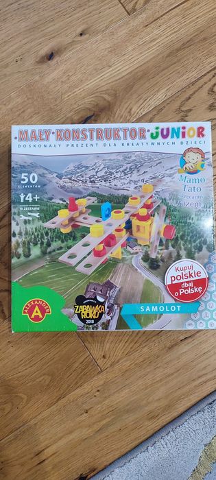Alexander, Mały Konstrukt Junior, klocki konstrukcyjne Samolot