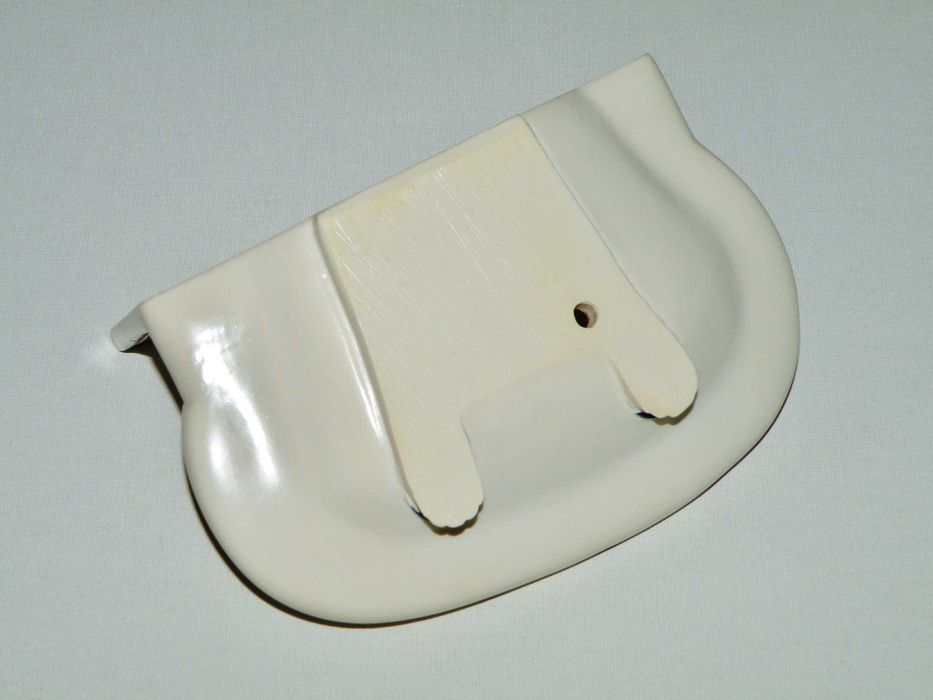 Mydelniczka ceramiczna w kształcie wanny, unikat , wisząca lub stojąca