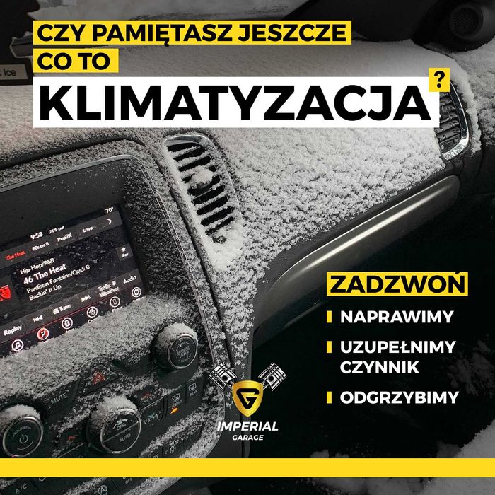 AUTO KLIMA serwis KLIMATYZACJI samochodowej odgrzybianie OZONOWANIE
