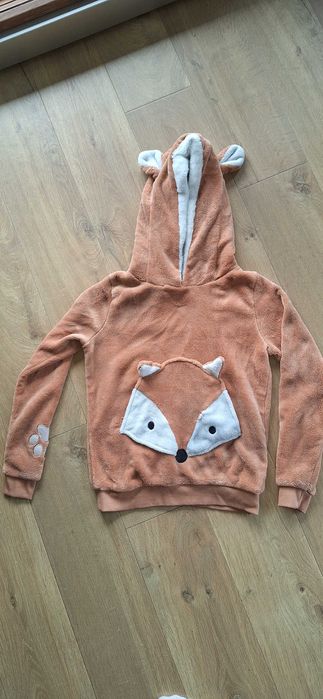 Bluza dziewczęca miś lisek house XS