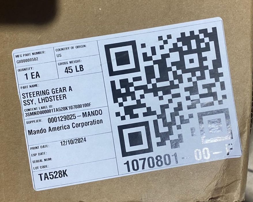 Рульова рейка для Tesla model S , Model RS