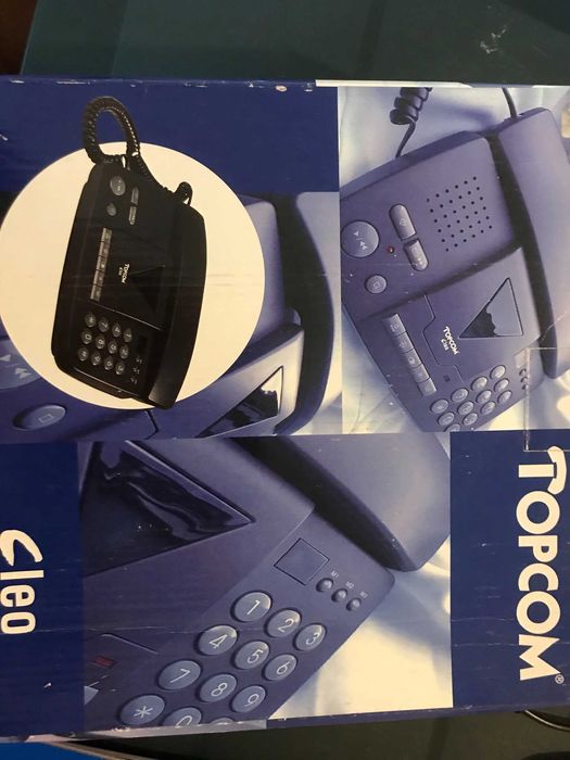 Telefone/Gravador TOPCOM  **NOVO**