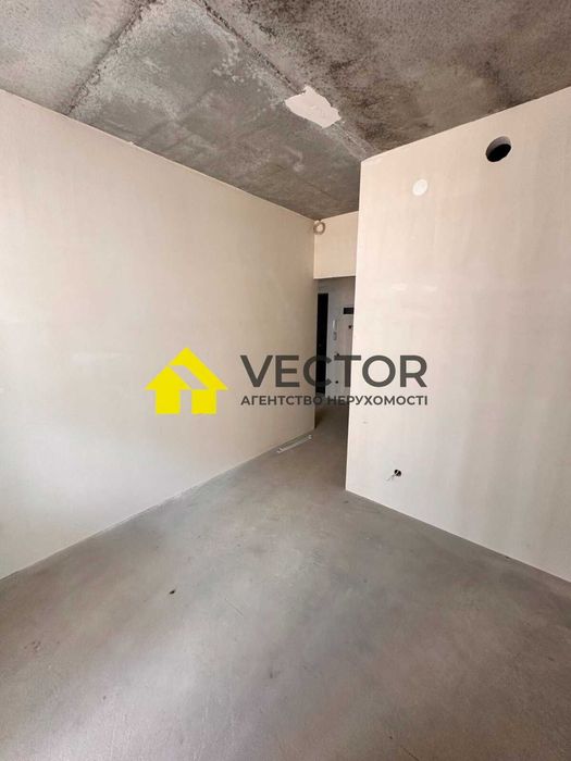 1кімнатна квартира 41м2 ЖК Пелюстковий Автономне опал. Середній поверх