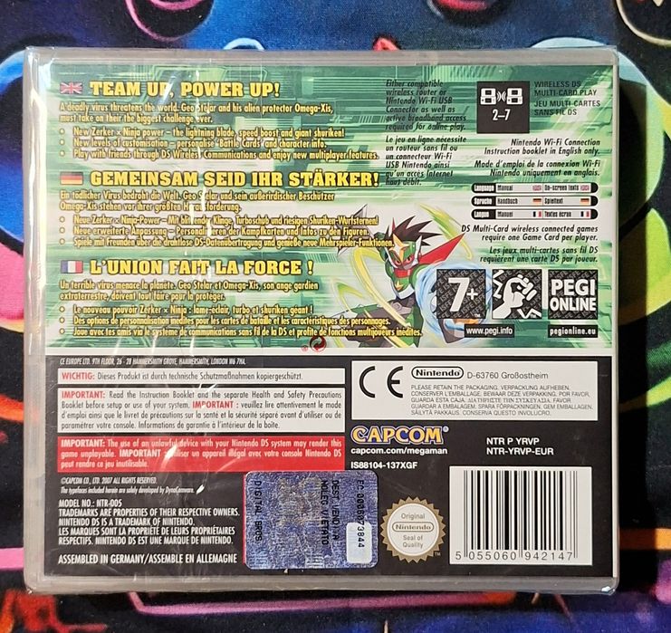Mega man Starforce 2 Zero x Ninja  DS