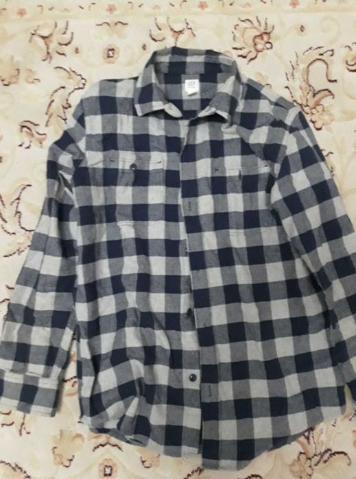 Рубашка в клетку размер М