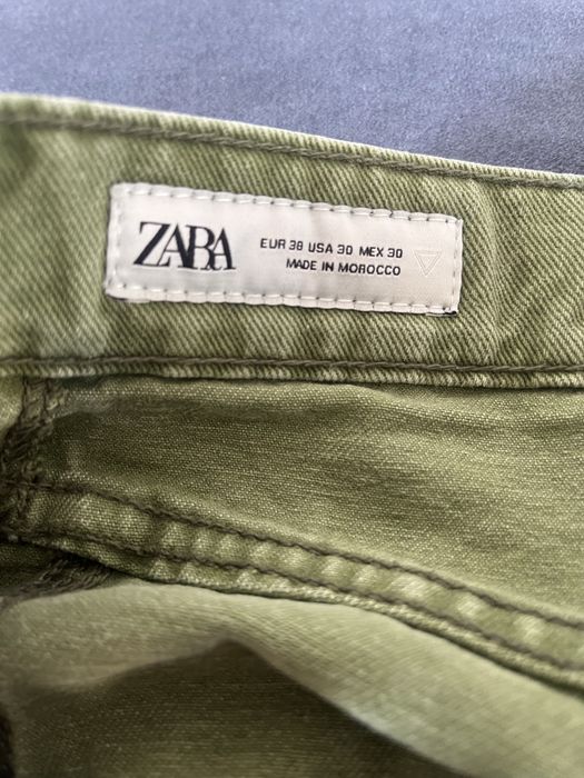 Męskie  szerokie spodnie Zara
