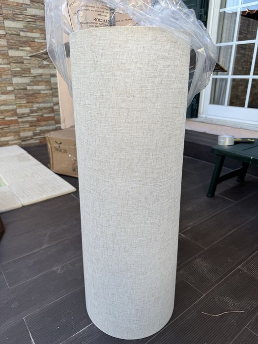 Abajur creme 80x28