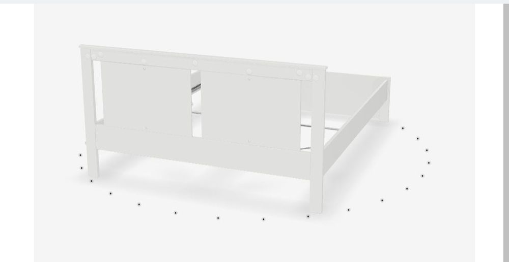 Łóżko do sypialni Ikea 160/200