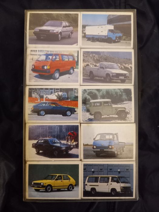 Fosforos antigos Toyota