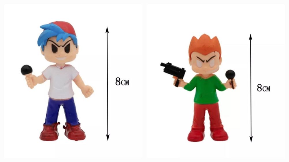 Conjunto 8 pcs Friday Night Funkin (Portes Incluidos)