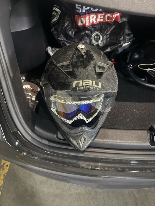 Capacete NAU, e oculos mota