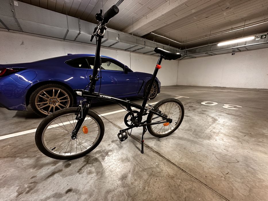 rower składany btwin fold 100