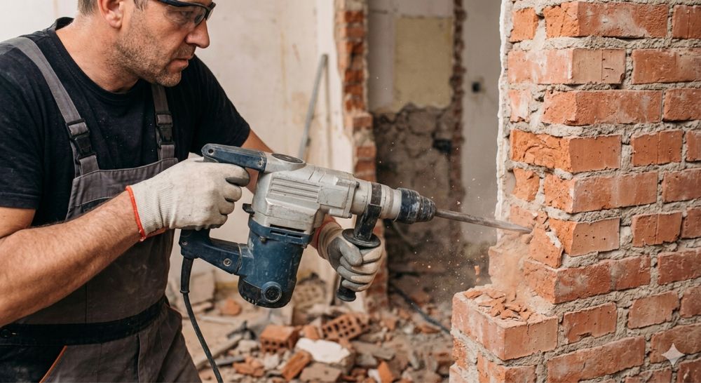 Демонтаж стін, підлоги та перегородок | Вивіз сміття | Швидко