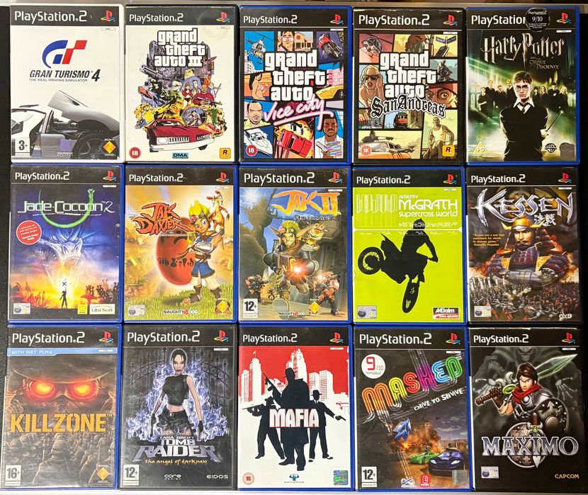 JOGOS PLAYSTATION 2/PS2 (SEM MANUAIS) | Portes Grátis | Ler Descrição↓
