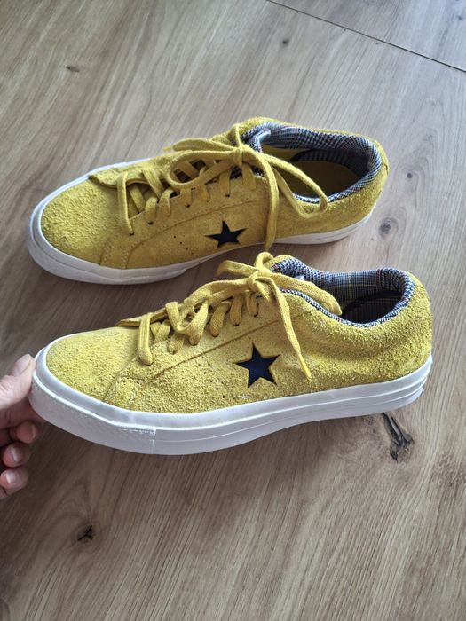 Converse One Star Suede / Unisex / Żółte zamszowe / 41 (26 cm)