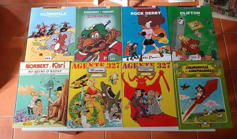 61 Livros Mortadelo e Salaminho Yakari, Tintin, etc,  Yakari, Tintin