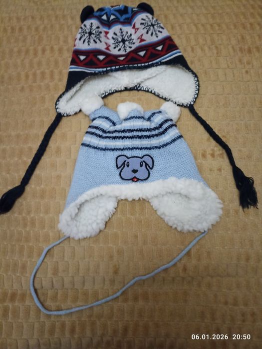 Продам зимние шапочки!