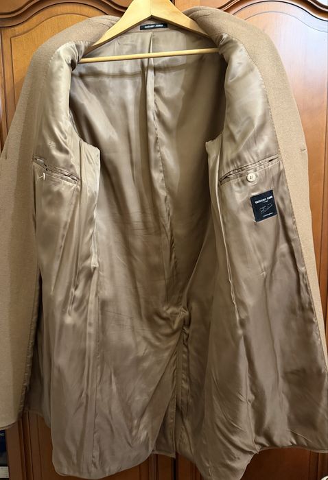 Пальто Gregory Arber пісочного кольору