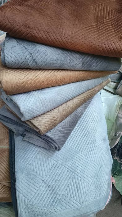 Покривало Велюр -Котон,Євро розмір 200*230см.