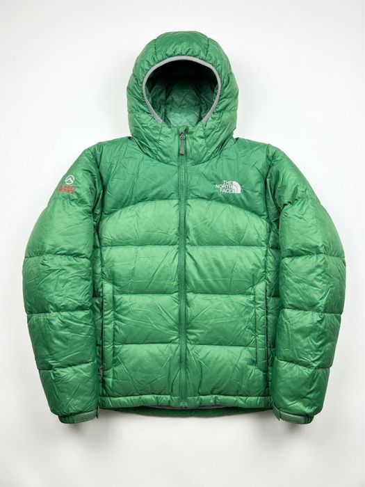 Пуховик The North Face Summit Series (Розмір S, колір яскраво-зелений)