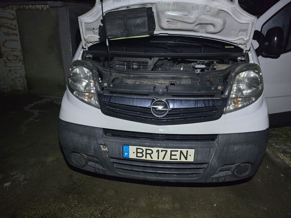 Opel Vivaro 1.9 CDTI – Carrinha de trabalho com grade e escada
