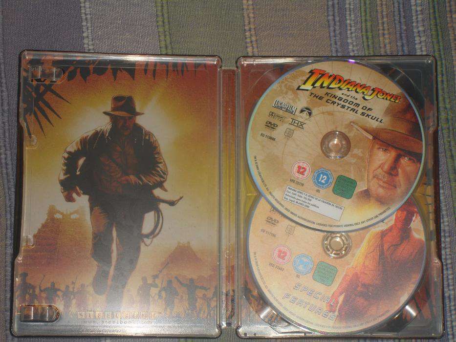 Indiana Jones e o Reino da Caveira de Cristal - Steelbook DVD