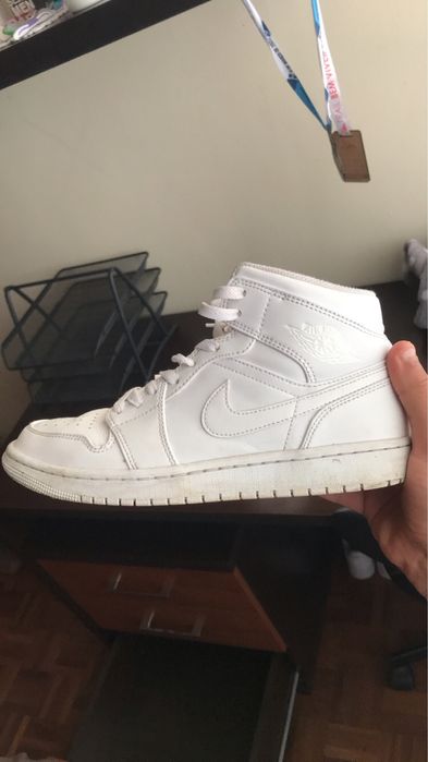 Jordan 1 novo branco