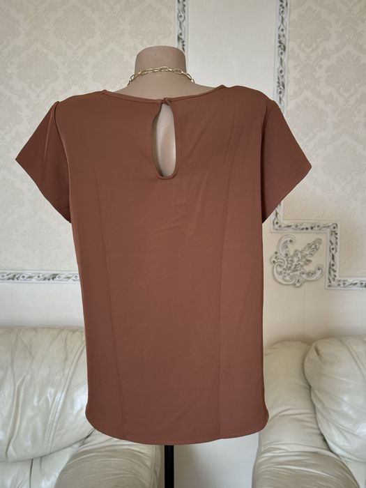 Блуза кофта атласна футболка худи поло