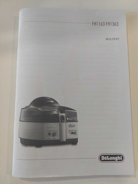 Fritadeira DELONGHI - FH 1163/1 :1600W  - Temporizador - 4 NÍVEIS.