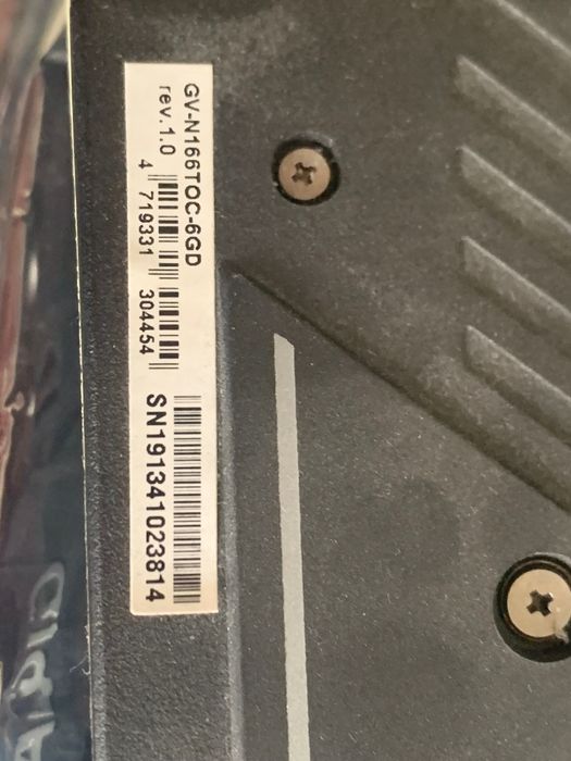 Placa gráfica Nvidia gtx 1660ti