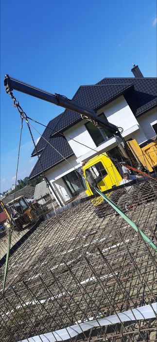 Usługi koparką 8t, koparko-ładowarką