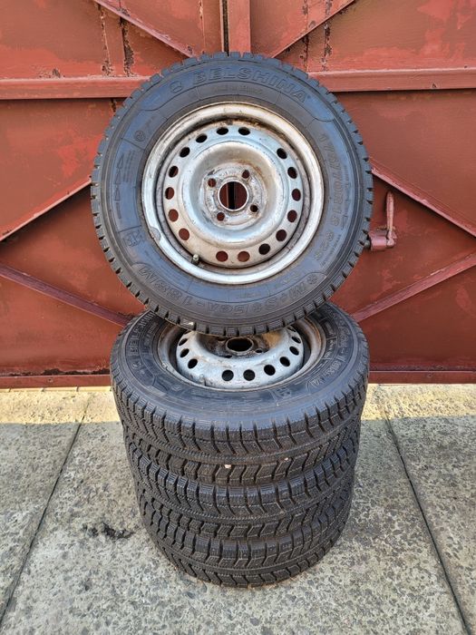 Диски c резиной 4/100 R13. Зимняя комплект.