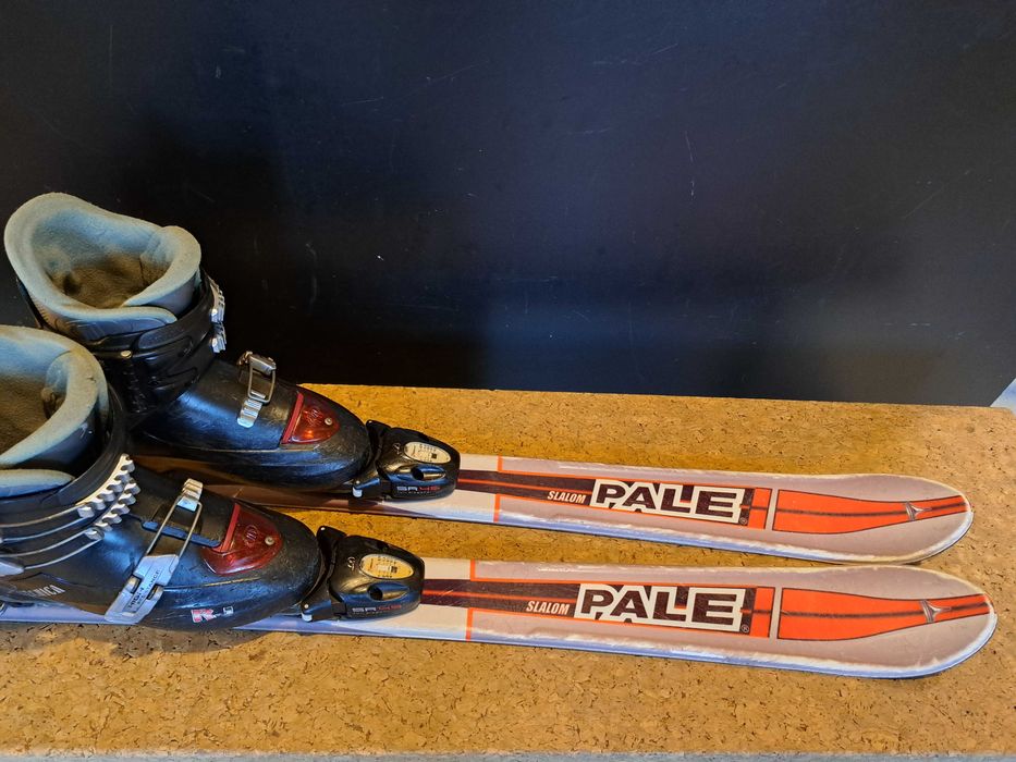Komplet narty Pale Slalom 120 cm + buty Tecnica 35 - 36