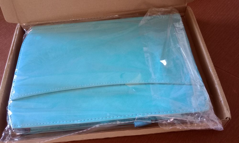 Skórzane etui na pocketbook inkapd X pro 10.3 cala pb1040 sky blue