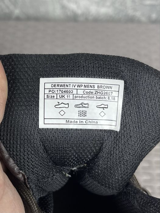 Hi gear waterproof ботинки 46 размер кожаные коричневые