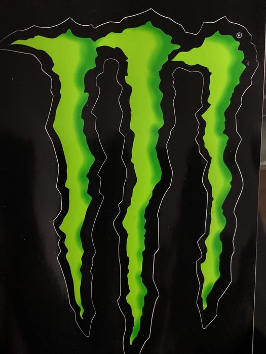 Autocolantes Monster Energy.