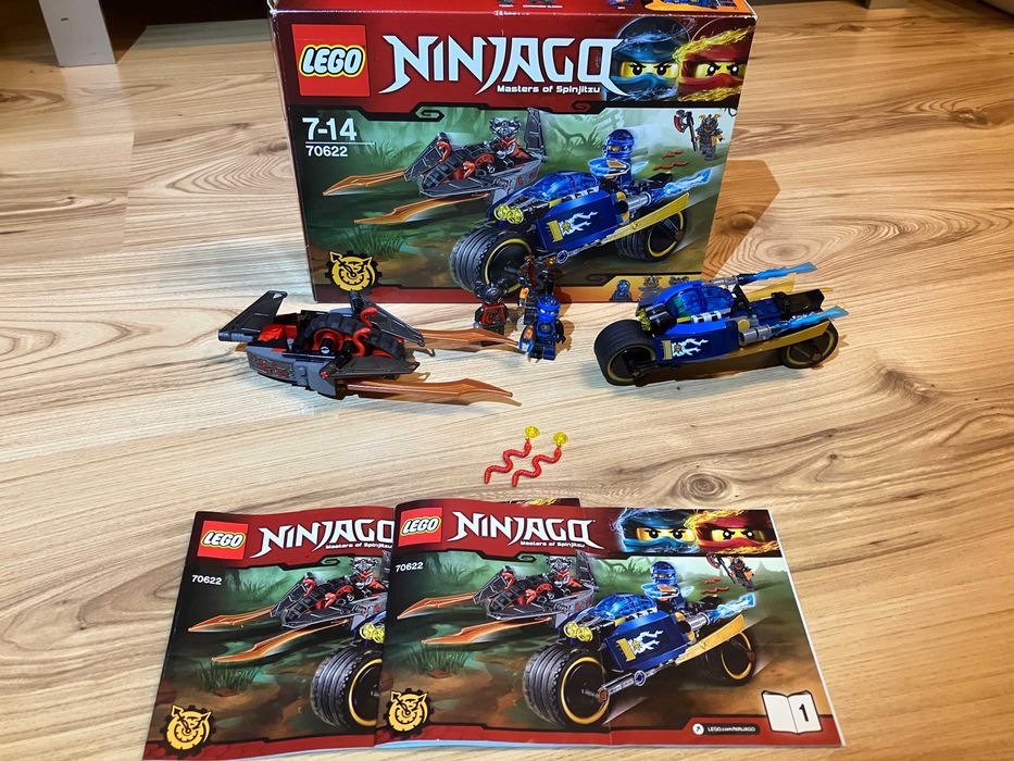 LEGO Ninjago 70622 Pustynna błyskawica, Master of Spinjitzu