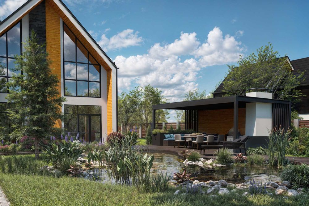 Будинок 200 м² з безпечною кімнатою КМ Оvillas
